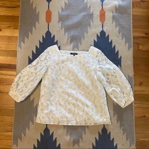 Lafayette 48 New York Designer Blouse | Size M